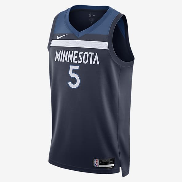 Blue Basketball Minnesota Timberwolves Shirts. Nike UK